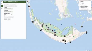 J.N. 'Ding' Darling National Wildlife Refuge Visitor Map