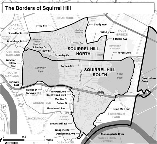 The Borders of Squirrel Hill